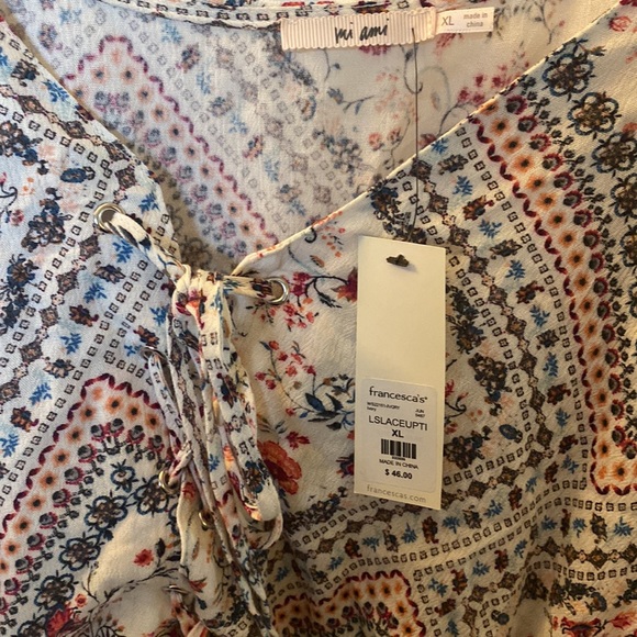 Boho Peplum Top/Blouse - Picture 4 of 6